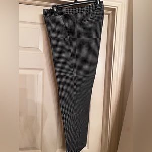 Stylish Little Black & White Polka Dot Pants. Made by Michael Khors.
